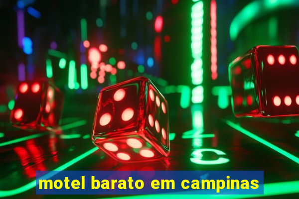 motel barato em campinas