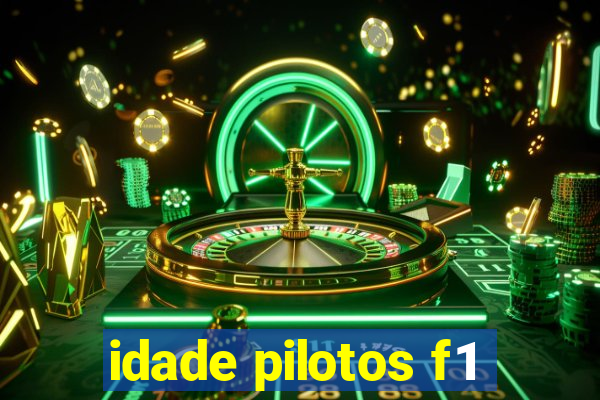 idade pilotos f1