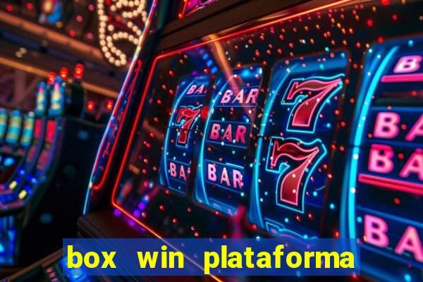 box win plataforma de jogos